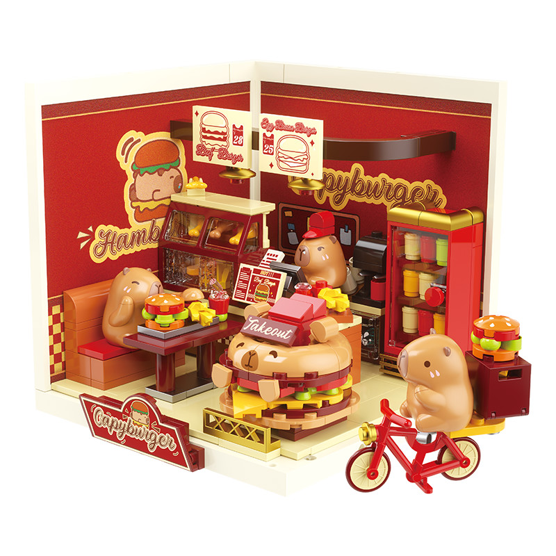 FK021 卡皮巴拉-豚門漢堡店